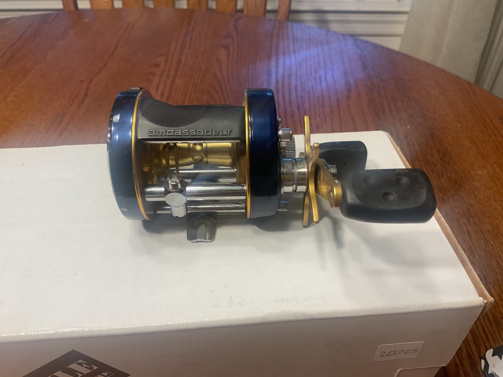 ABU GARCIA AMBASSADEUR 6601C4 LEFT HAND RETRIEVE GEAR 6.3:1