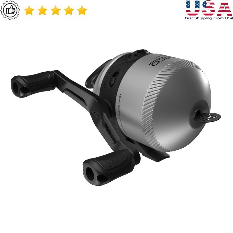 33 MAX Spincast Reel No Tangle Design Pre Spooled 20lb Line Durable 2.6:1 Gear