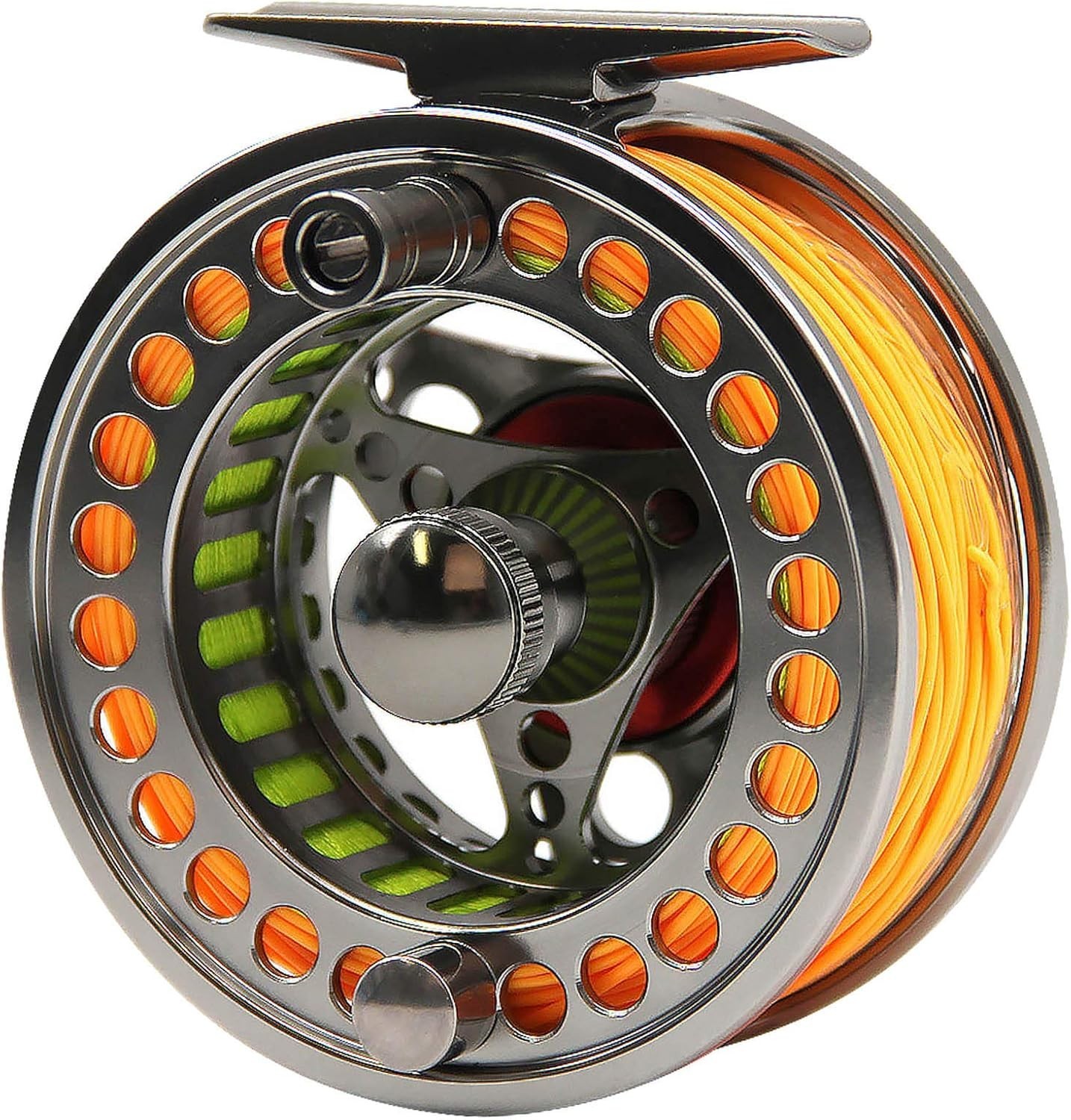 Fly Fishing Reel with Line Combo WF 3WT Preloaded Fly Line Spool with 3/4WT F…