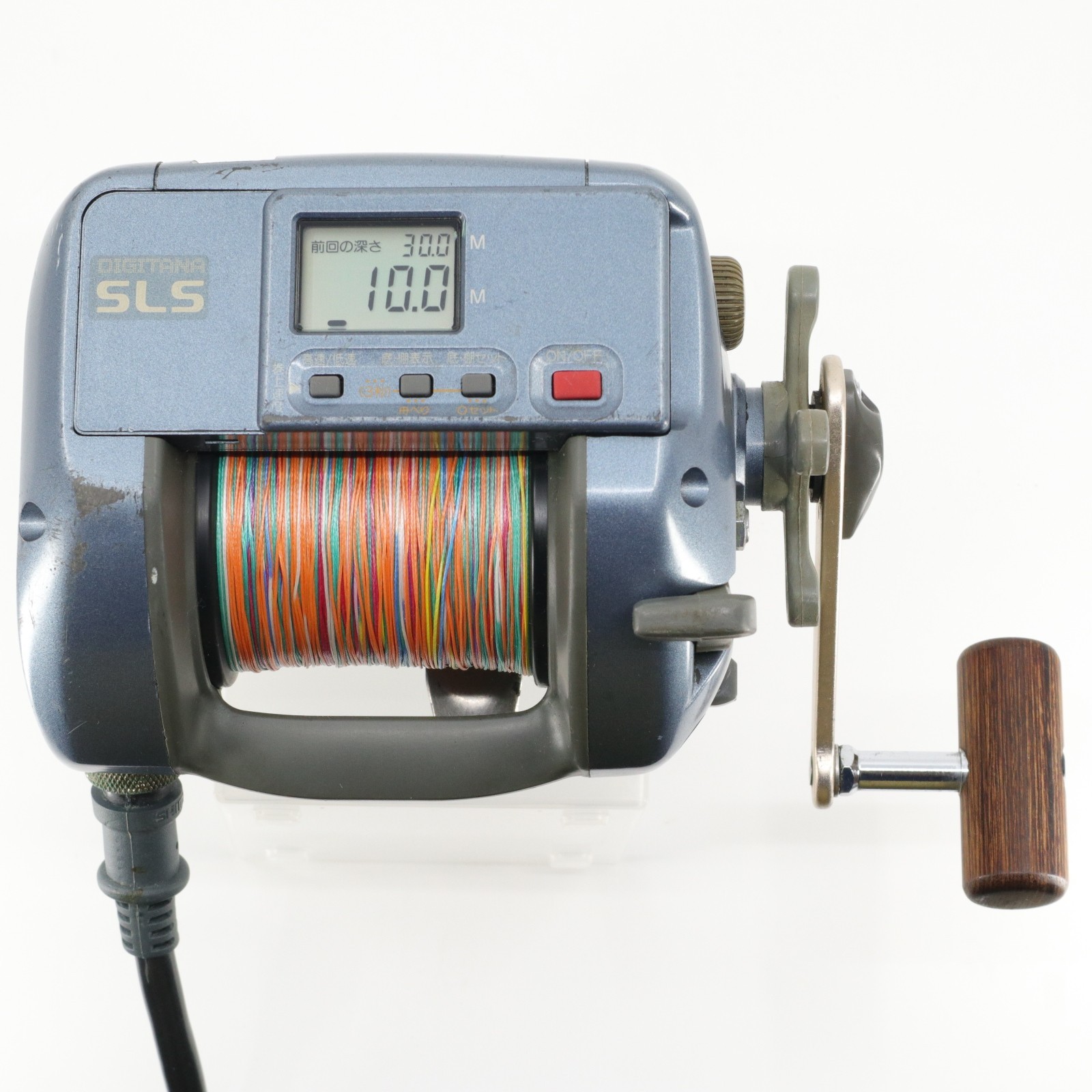 Shimano DENDOU MARU SLS 3000ev Exc 5+ Electric Reel w/ Cable Tested from Japan