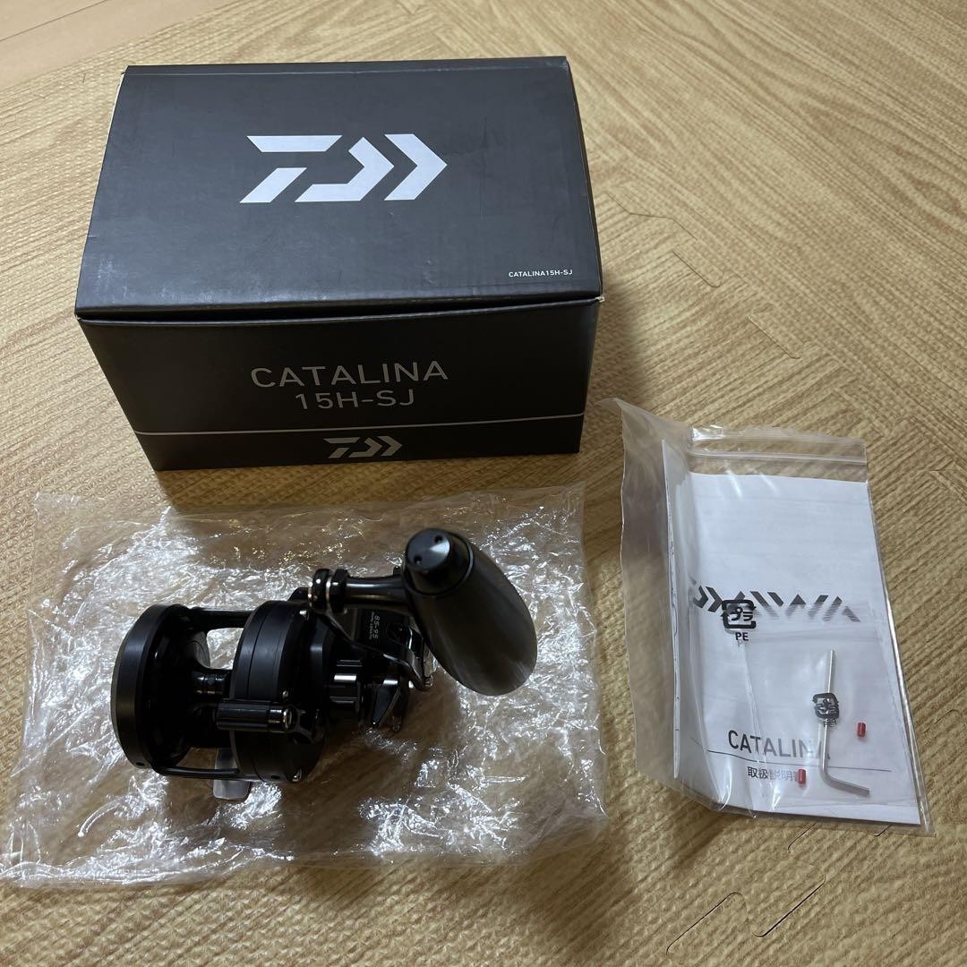 DAIWA 19 Catalina 15H-SJ Bait Reel Fishing Tool Right-Handled High Quality