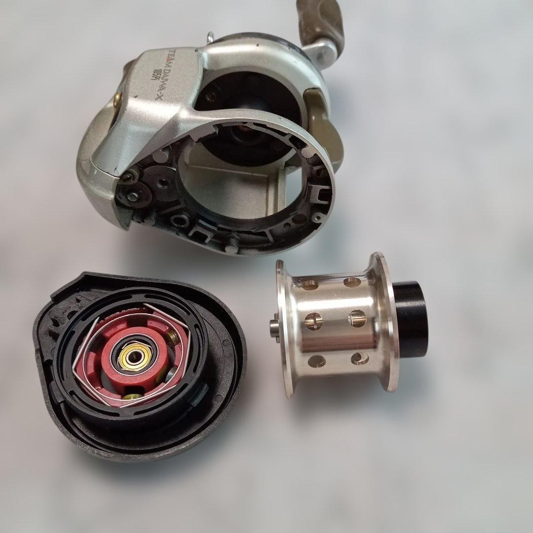 Daiwa TEAM DAIWA-X 105Pi Saltwater Fishing Reel Used Black Bass