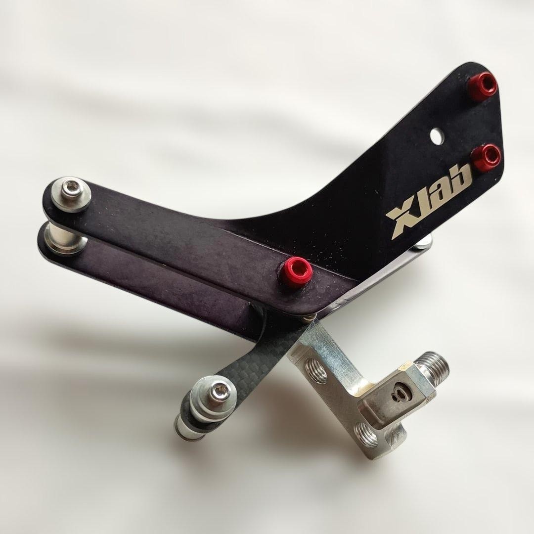 XLAB Bottle Cage Mount CO2 Cartridge Holder with Inflator