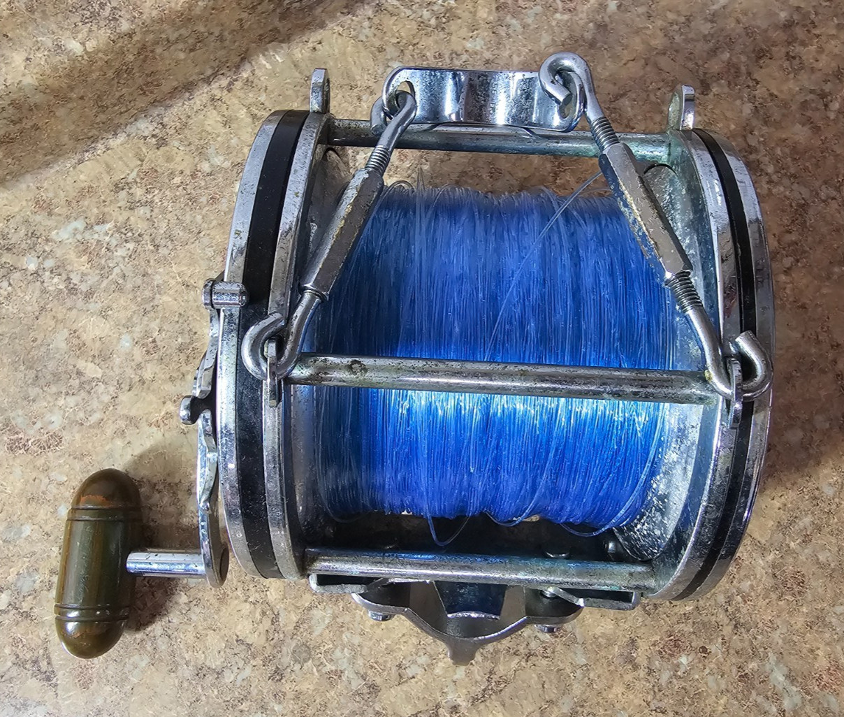 Penn Senator 12/0 Conventional Fishing Reel Made in USA Pre-owned Free Shipping