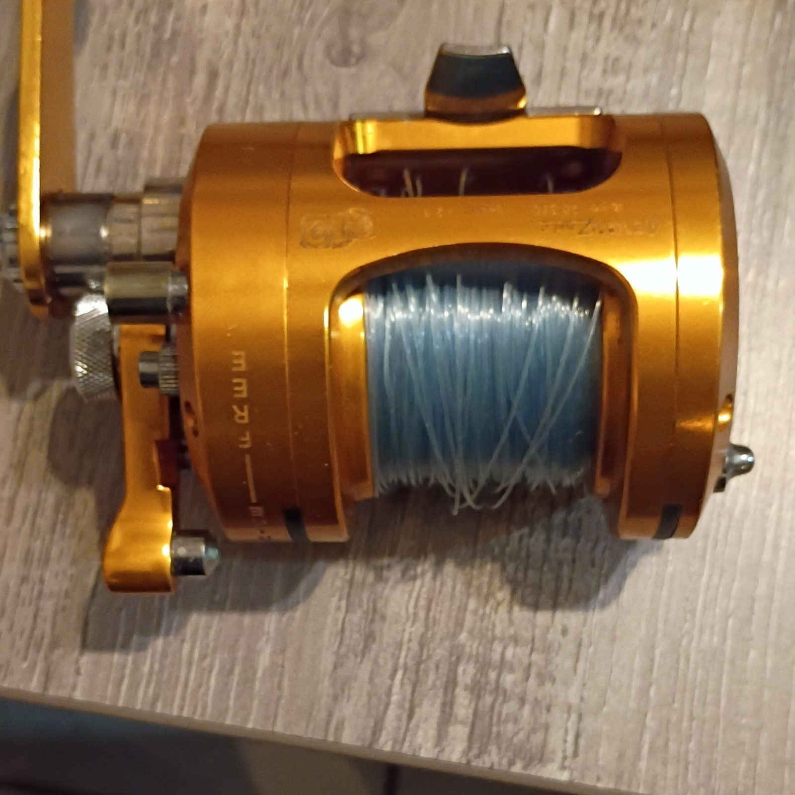 Qualia Casting Fishing Reel 10 Ball Bearings Gold Aluminum Smooth Performance
