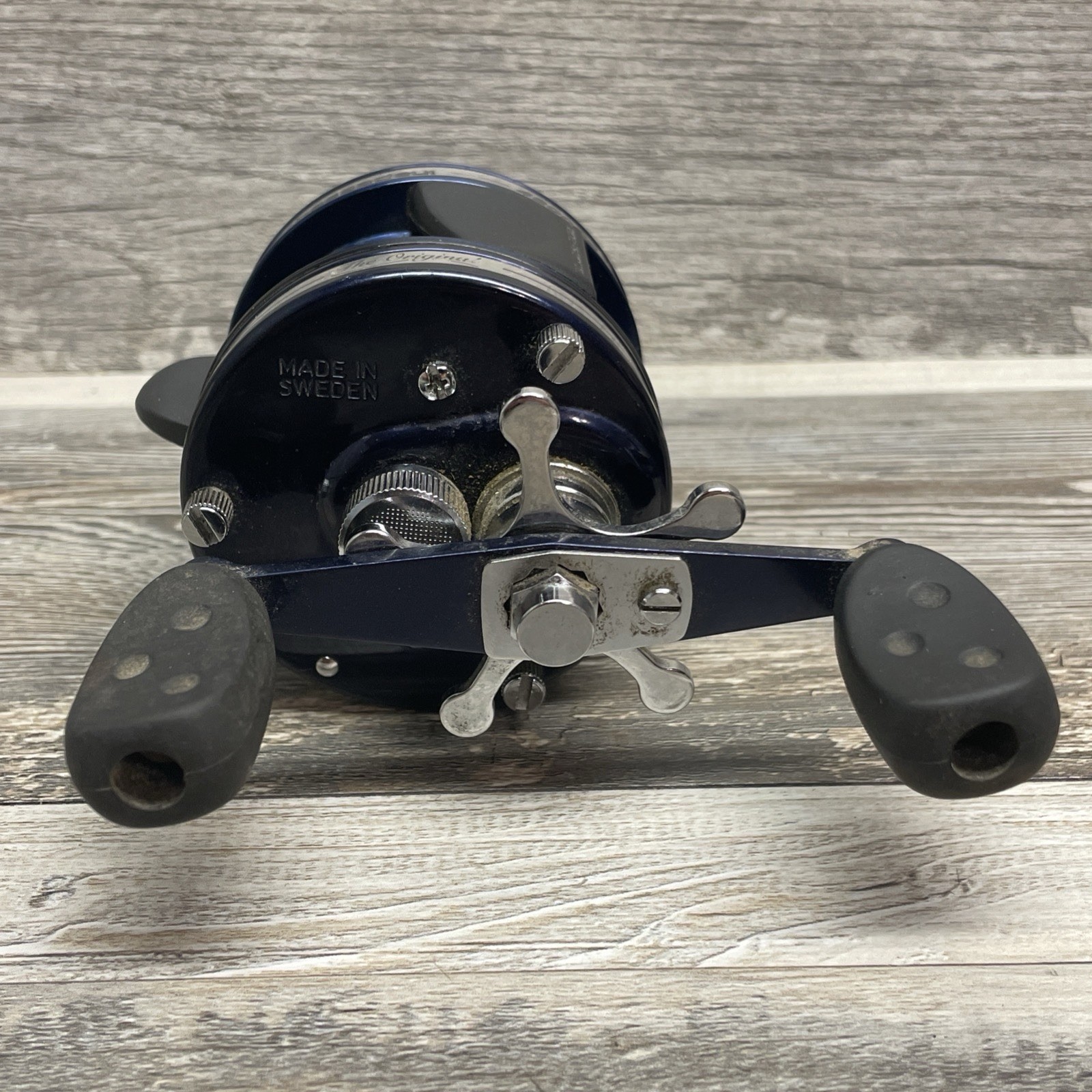 Abu Garcia Ambassadeur 4600C4 High Speed Blue Baitcast Reel – Made in Sweden