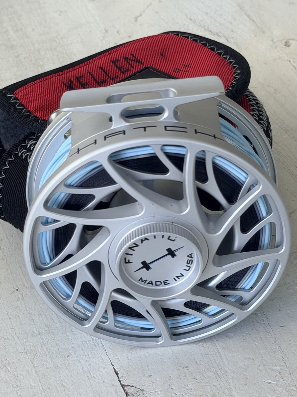**BEAUTIFUL** 🔥~HATCH~ FINATIC 9+. 9-12wts Fly Reel 🔥~ MINT ~🔥