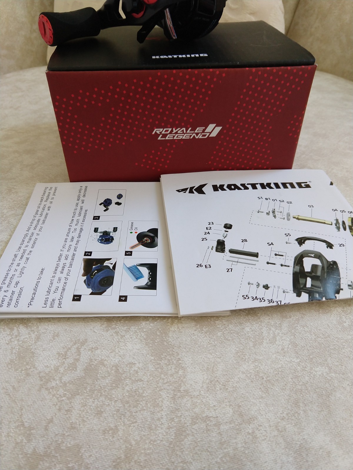 KastKing Royale Legend II Baitcasting Reel Gear Ratio 7.2:1