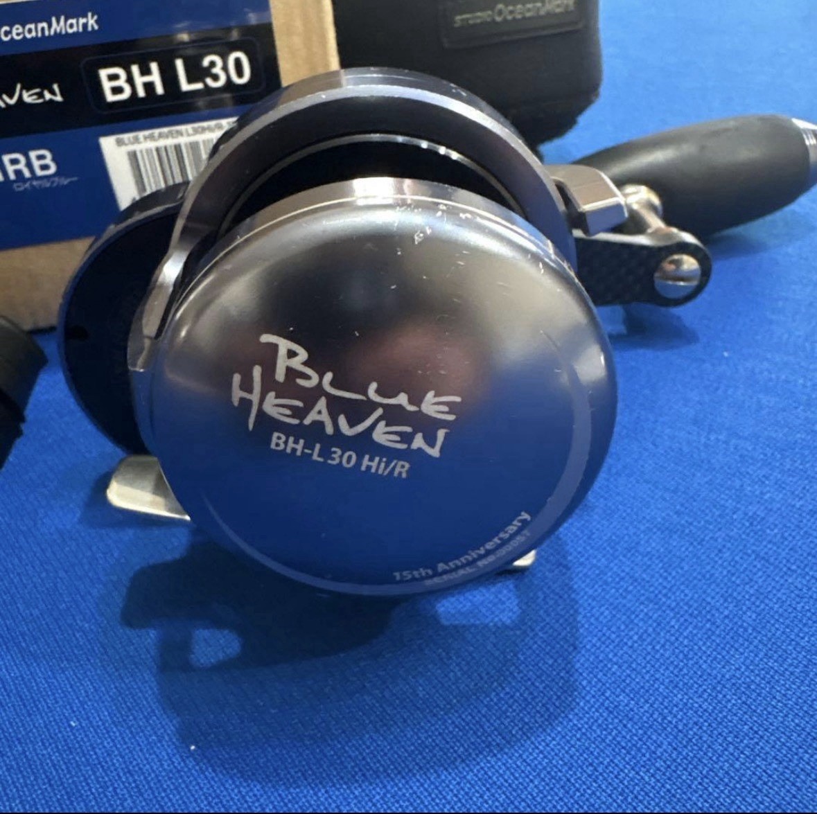 STUDIO OCEAN MARK Blue Heven BH L30 15th Reel Free shipping DDP