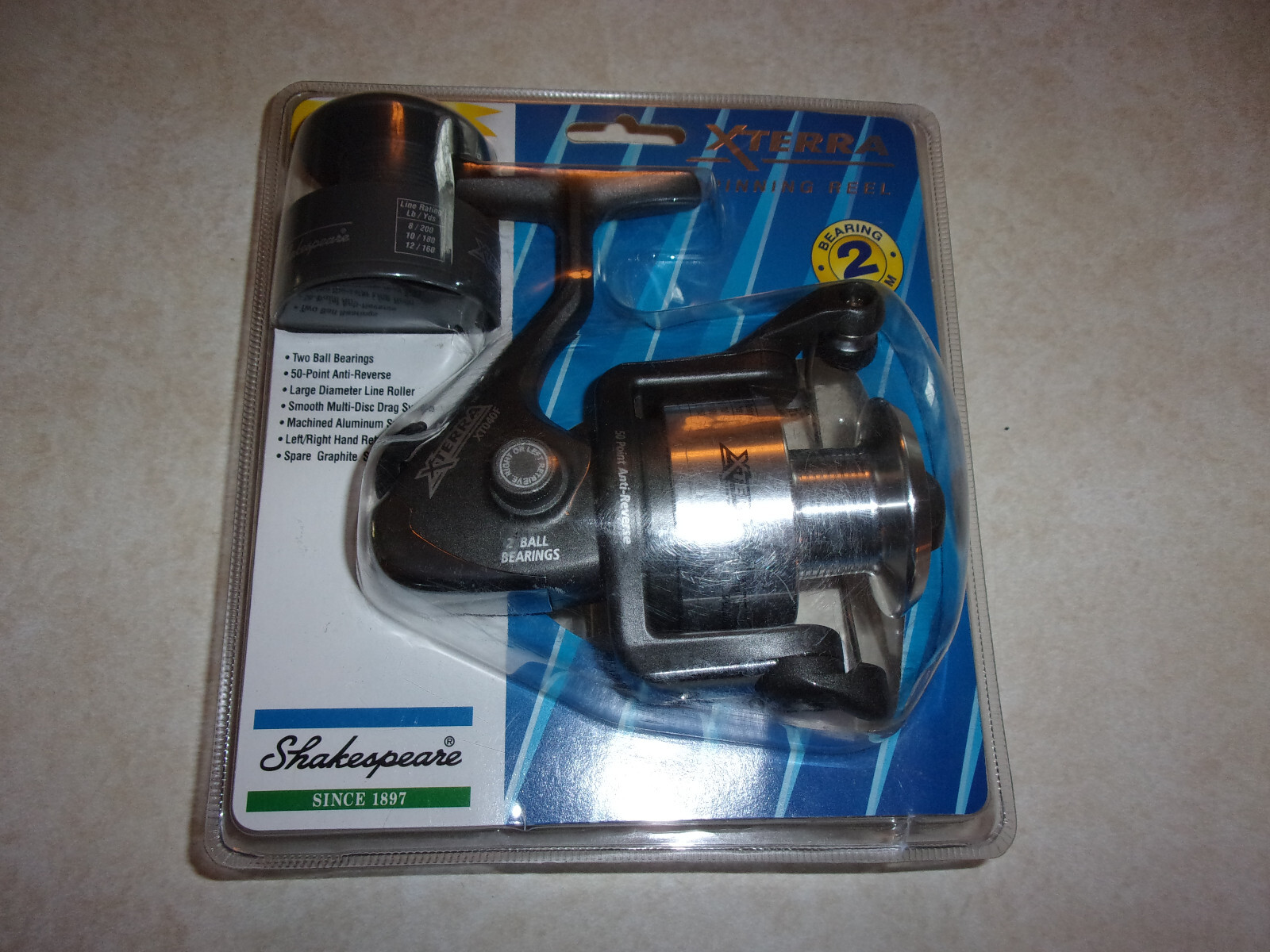 SHAKESPEARE XTERRA XT104F SPINNING REEL