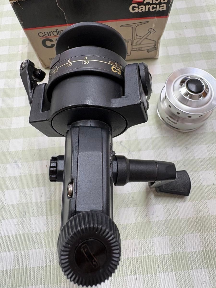 Abu Garcia Cardinal C3 Avail Custom Left Handle Spool With Box Replacement Spool