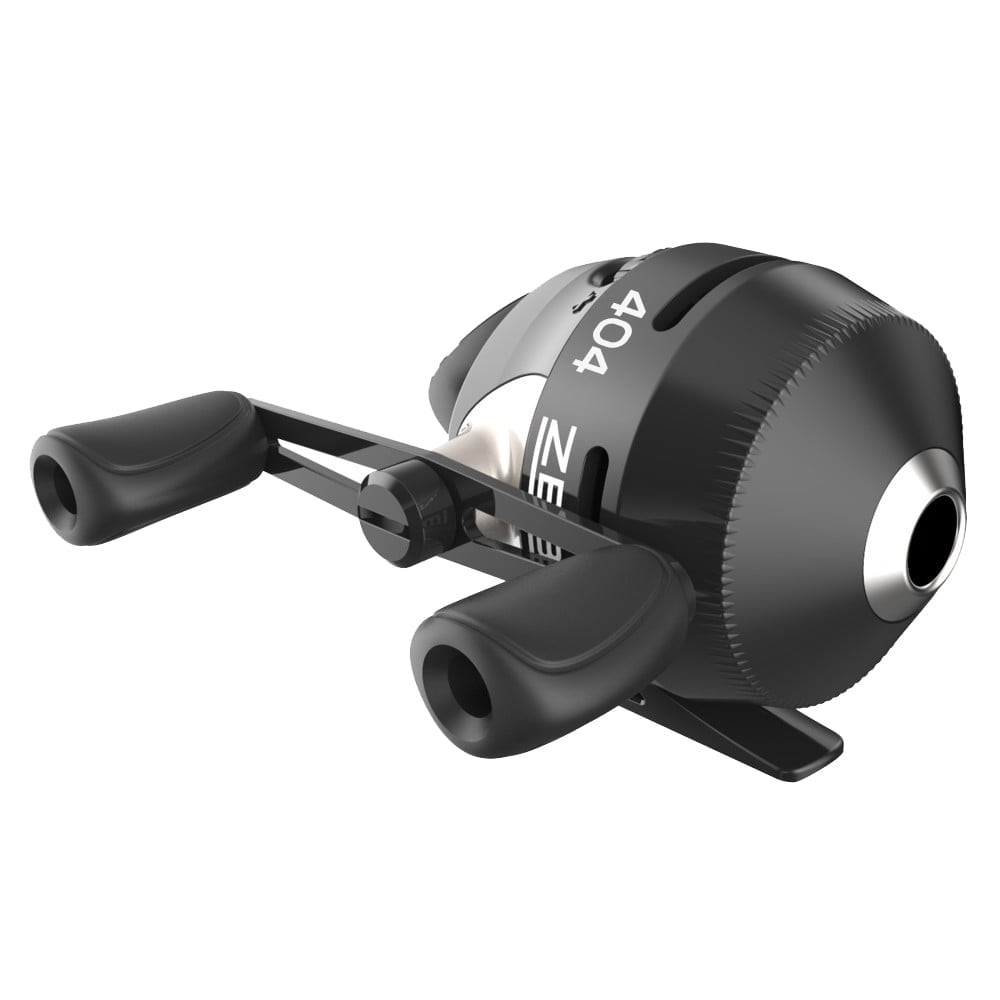Spincast Fishing Reel Size 40 Right Hand Retrieve with Bite Alert All Metal