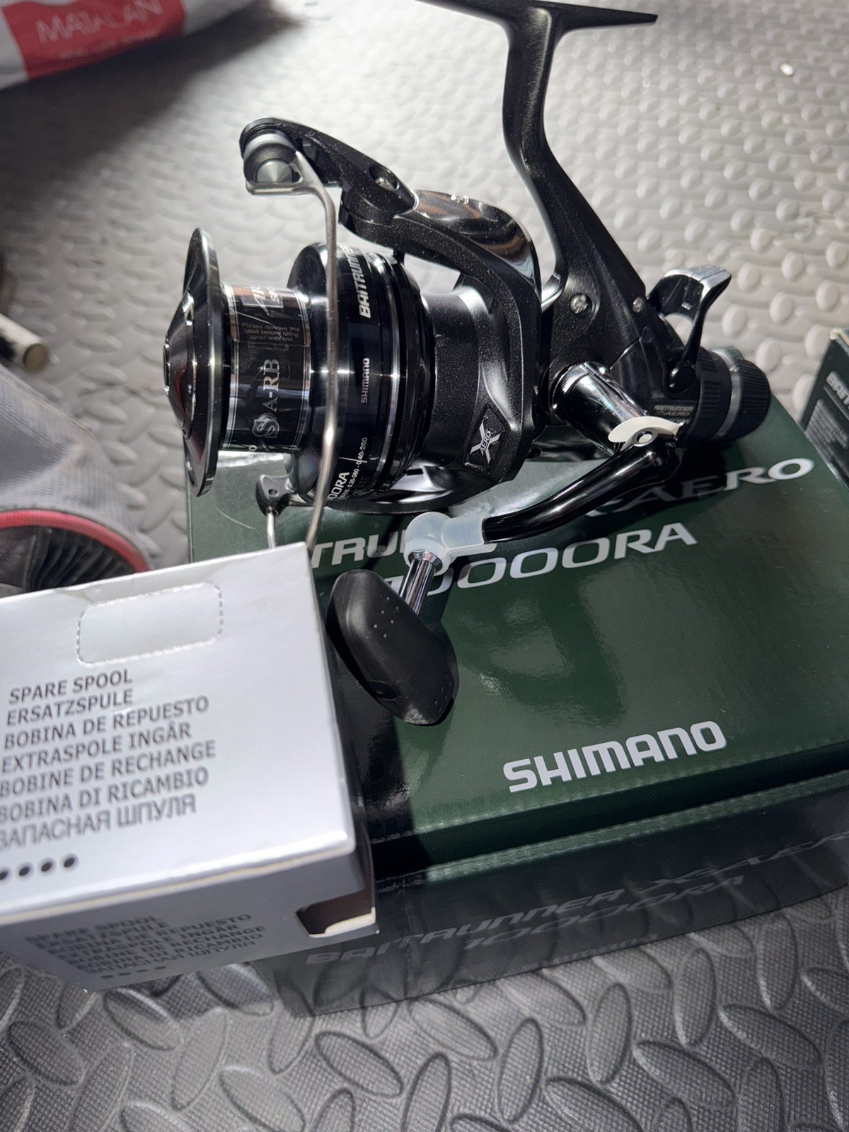 2no Shimano X-Aero 10000RA Carp Fishing Reels With Box And Spare Spool Korda