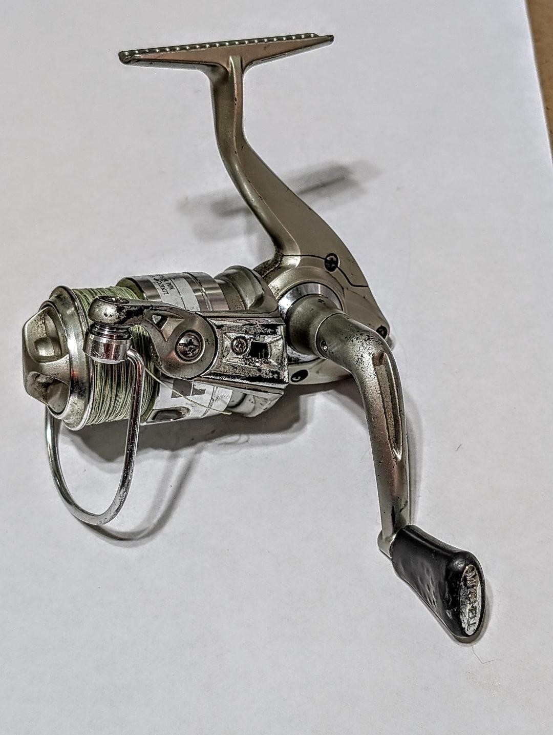 MITCHELL AVS2000F & EAGLE CLAW 5135 OPEN FACE SPINNING REELS, VG CONDITION