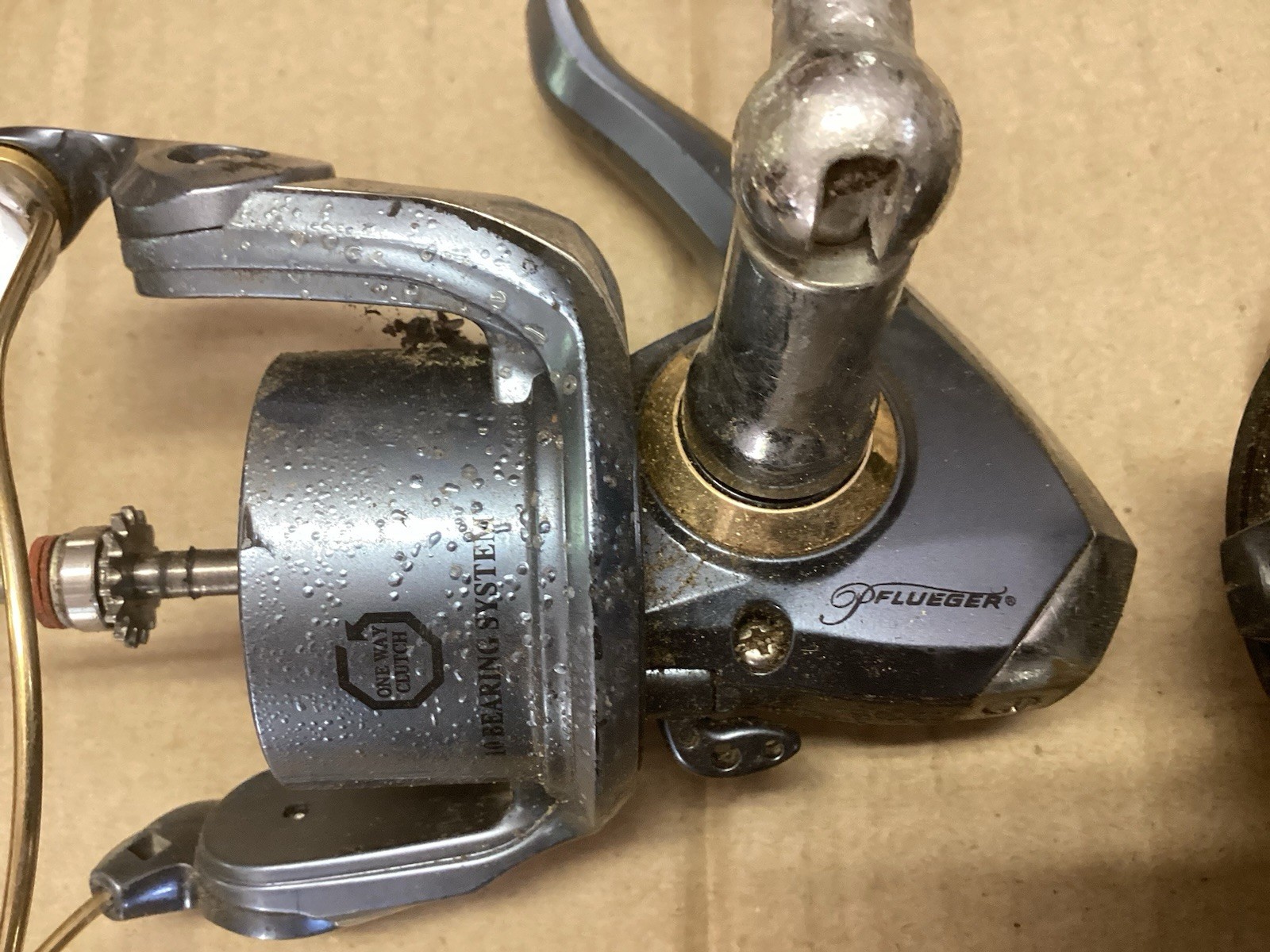 Lot of 8 Fishing Reels For Parts Shimano Zebco Pflueger And More