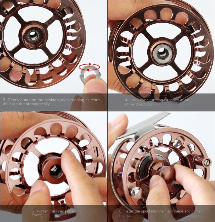Waterproof Lightweight Fly Fishing Reel 3/4 5/6 7/8 9/10 Aluminium Alloy
