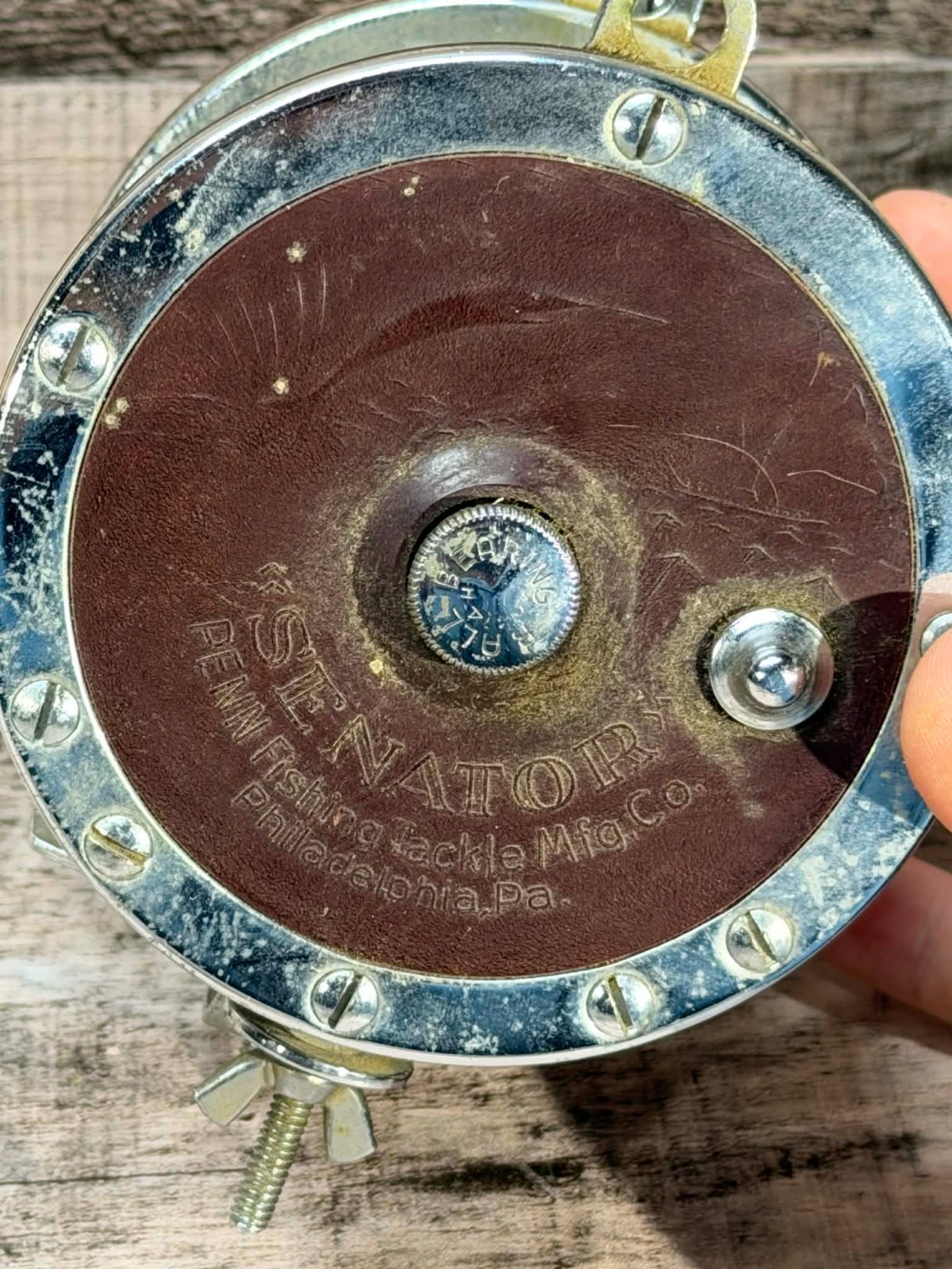 Vintage Penn Senator 114-H 114H Big Game Deep Sea Fishing Trolling Reel