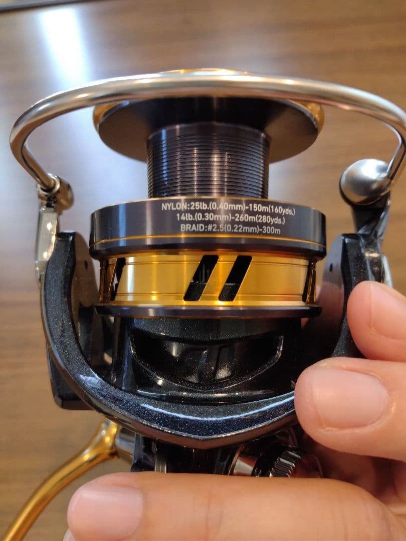 Daiwa 18 Regalis LT5000D-CXH Gomexus handle custom