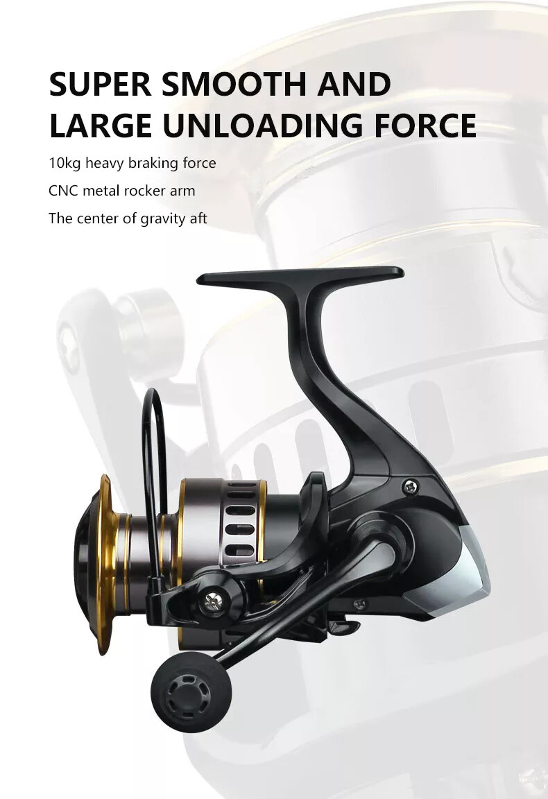 Gorgons Spinning Reel~1000 to 5000 Size Choices~FREE USPS Shipping