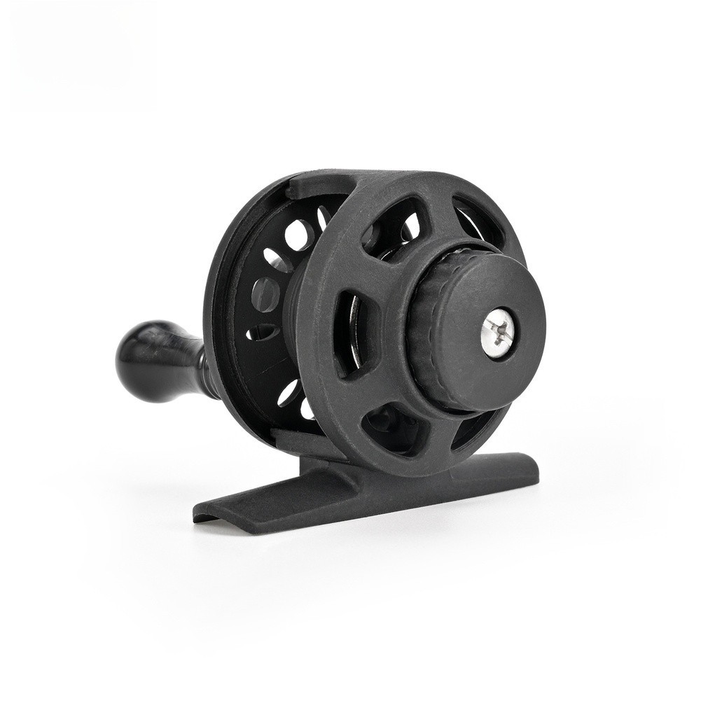 Ambidextrous Nylon Ice Fishing Reel One Way Drag Smooth Single Bearing
