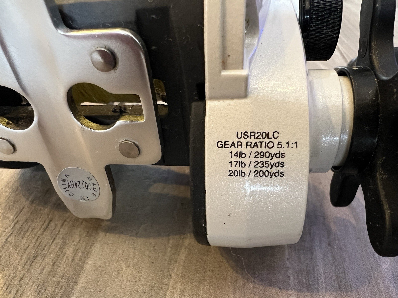 Shakespeare USR2OLC Line Counter Depth Count Conventional Trolling Fishing Reel