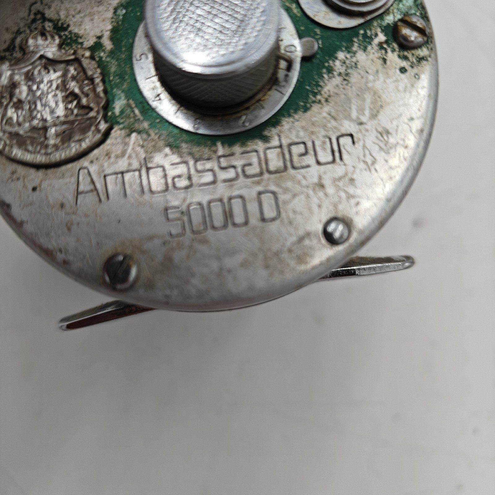 Rare Green Abu Garcia Ambassadeur 5000D Reel Sweden – Ultrasonic Cleaned