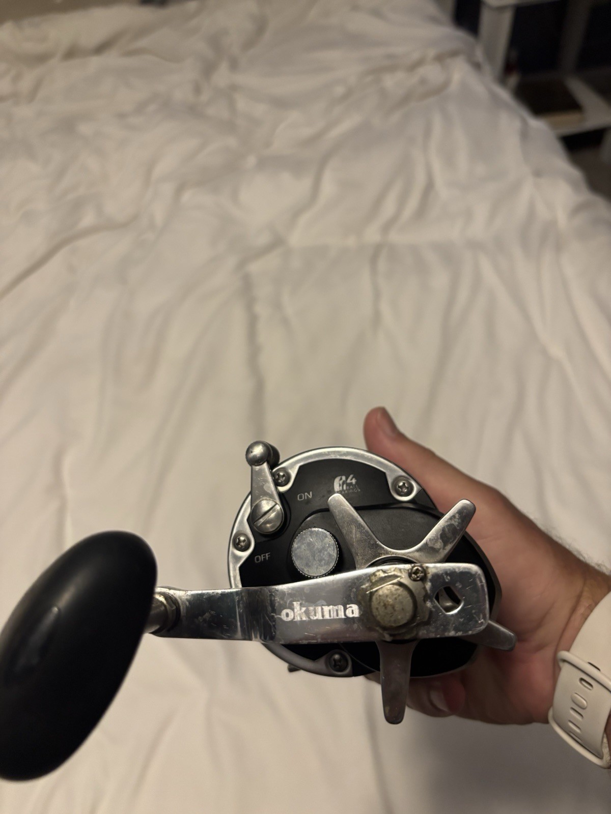 Okuma Catalina CT-30CS Right Hand Star Drag Baitcast Reel 6.2:1 15lb Silver