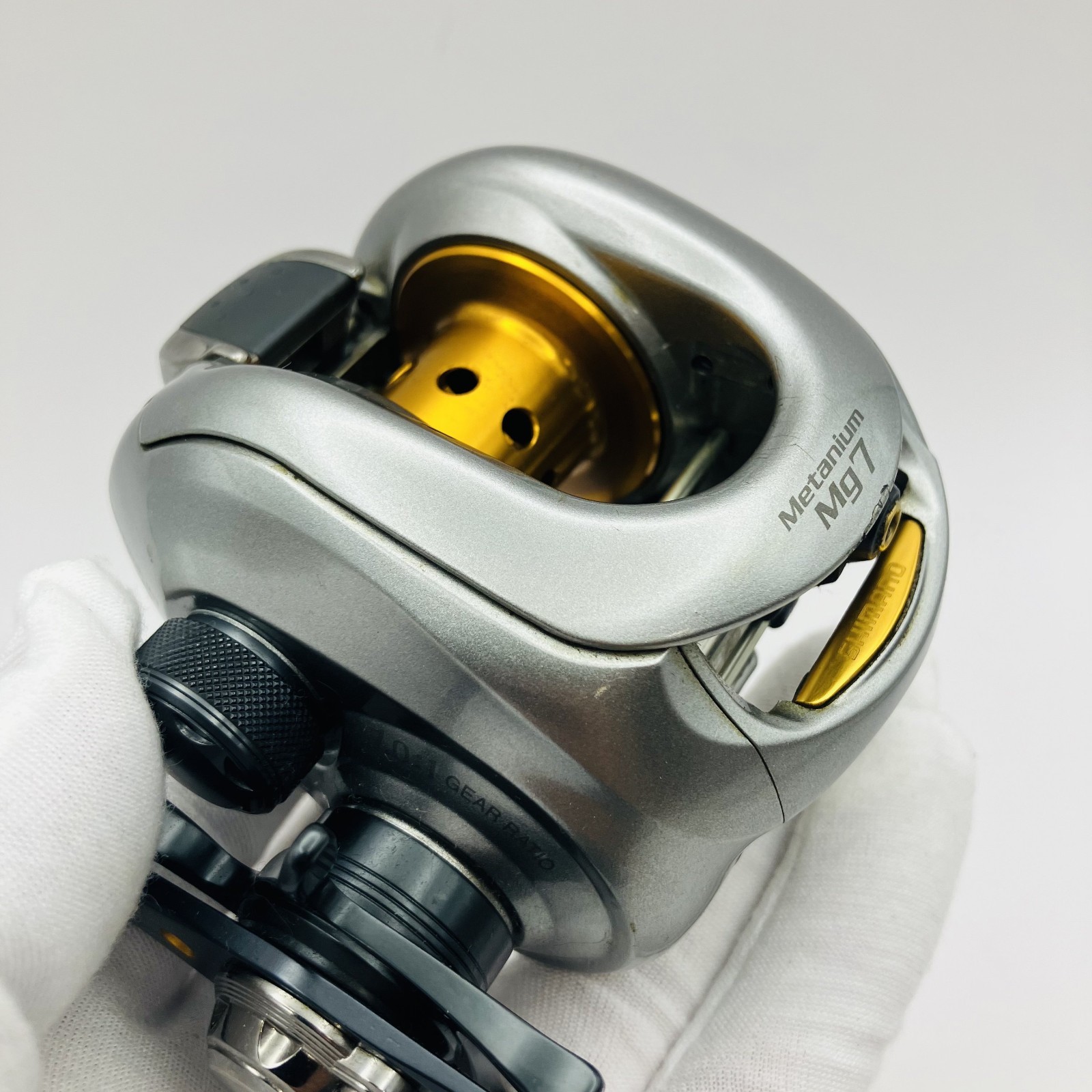 „Exc+++++“ shimano 07 Metanium Mg7 Right Handle Bait Casting Reel w/Box s0555