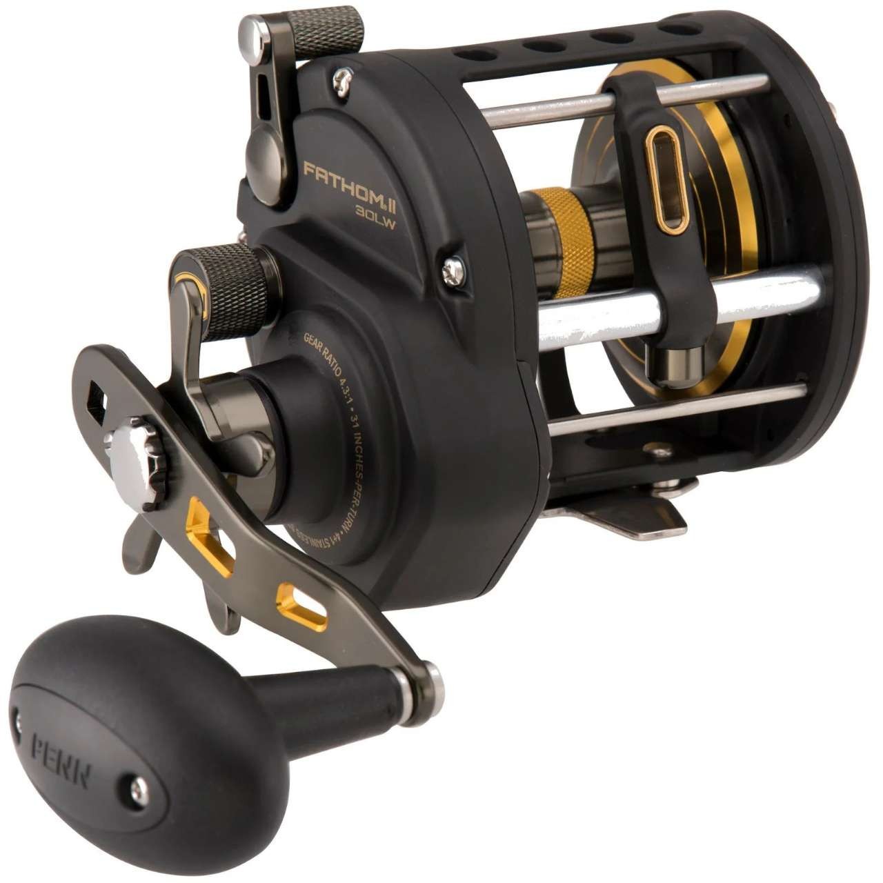 Penn Fathom II FTHII30LW Level Wind Reel | FREE 2-DAY SHIP
