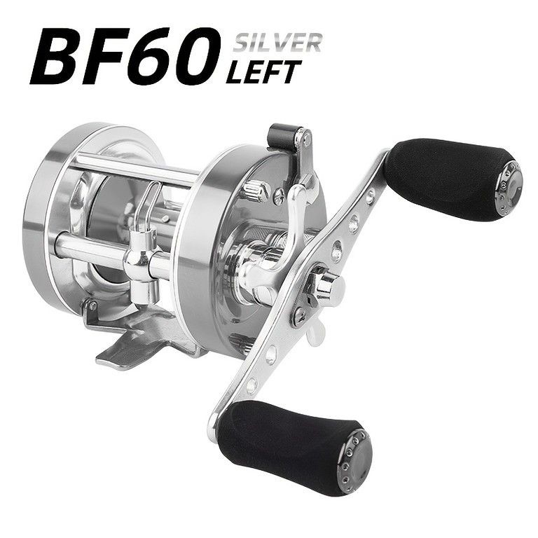 Baitcasting Reel 5.2:1 4.2:1 High Drag Force Left/Right Handle Used