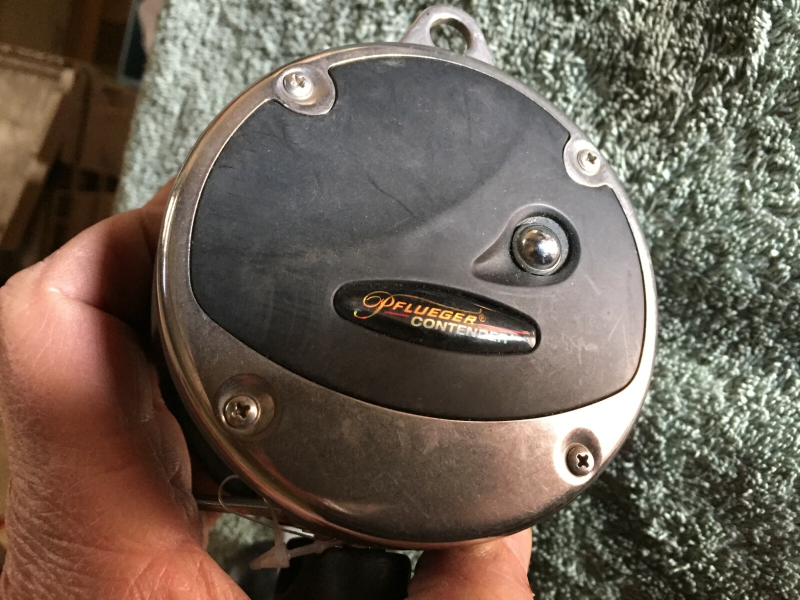 NEW Pflueger Contender G30 Lever Drag 4 Bearings 4.3:1 Ratio w/ Rod clamp