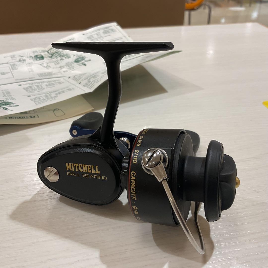 Mitchell 308 W Handle Box Made In Taiwan With Parts Rare Fishing Reel Model Limi
