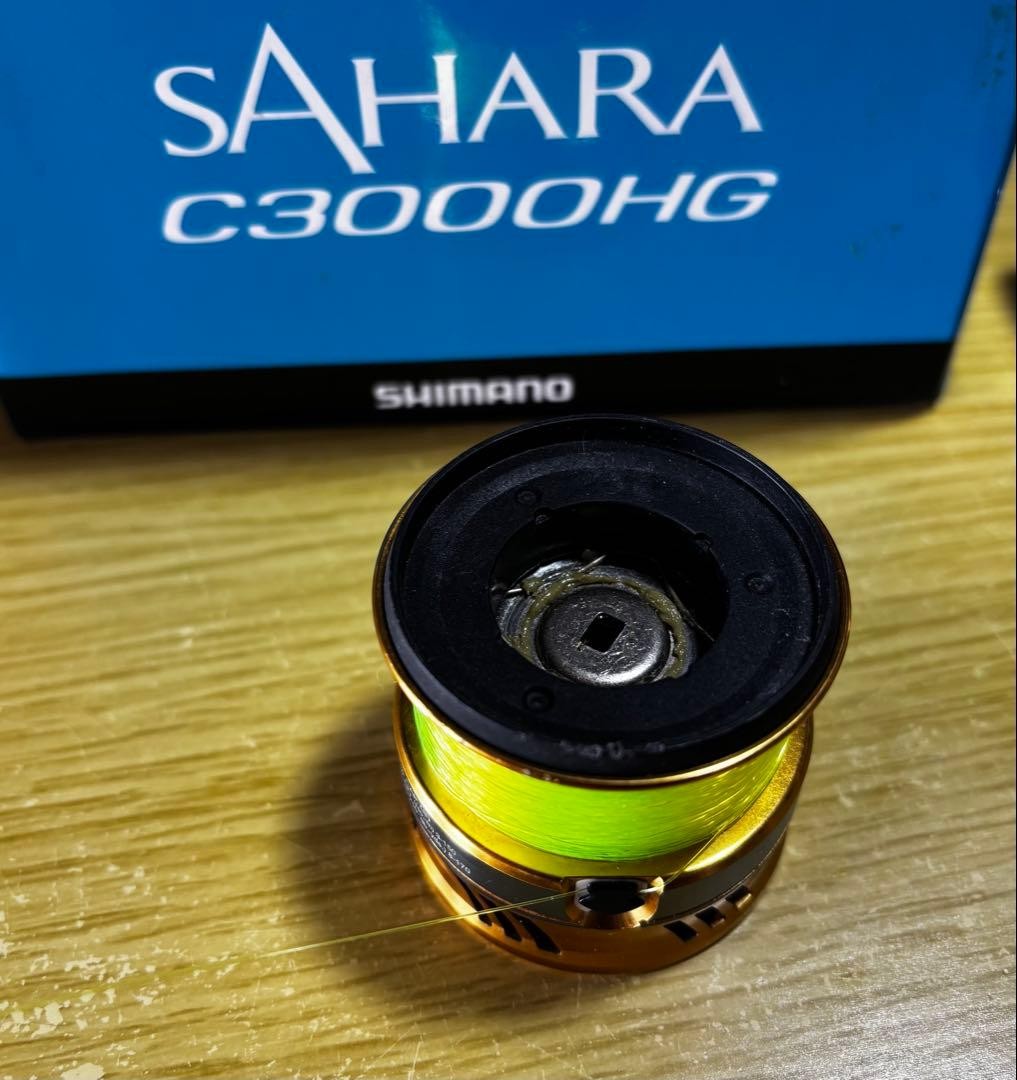 SHIMANO Sahara C3000HG 2017 Spinning Reel Used JDM Japan