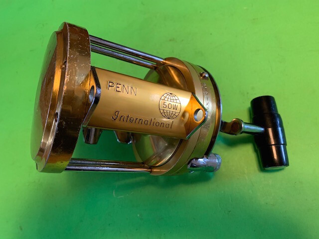 CUSTOM BUILT PENN INTERNATIONAL 50W 2-SPEED FISHING REEL CAL SHEETS CONVERSION