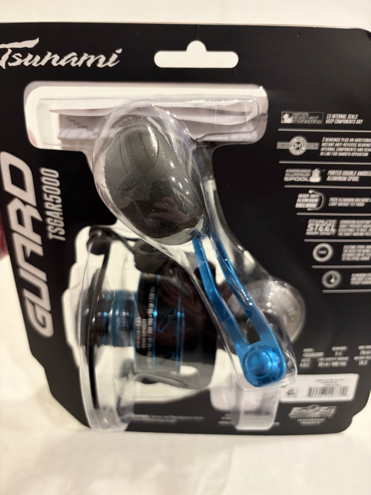 Tsunami Guard TSGAR5000 Spinning Saltwater Fishing Reel Ambidextrous Brand New