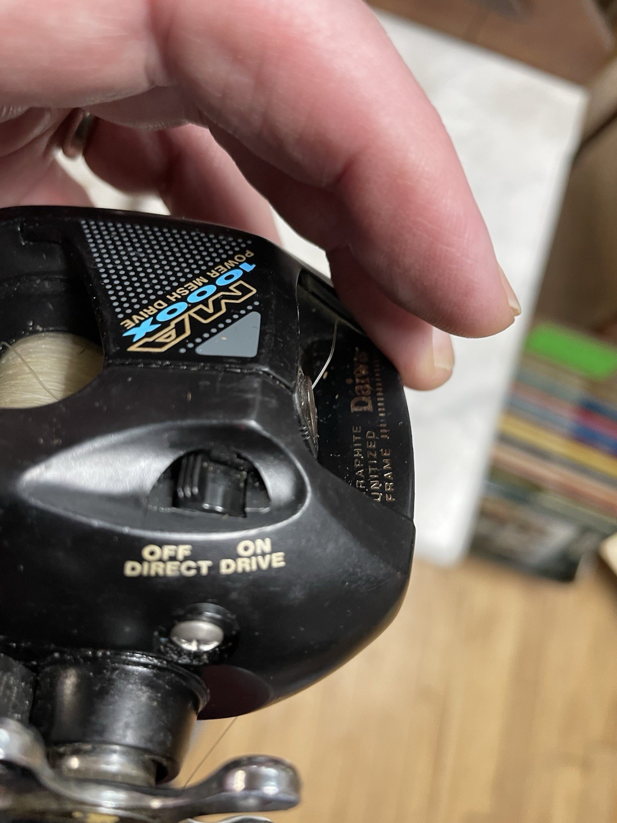 Daiwa MA 1000X Power Mesh Drive Casting Reel Vintage Flipping Mag Force Japan