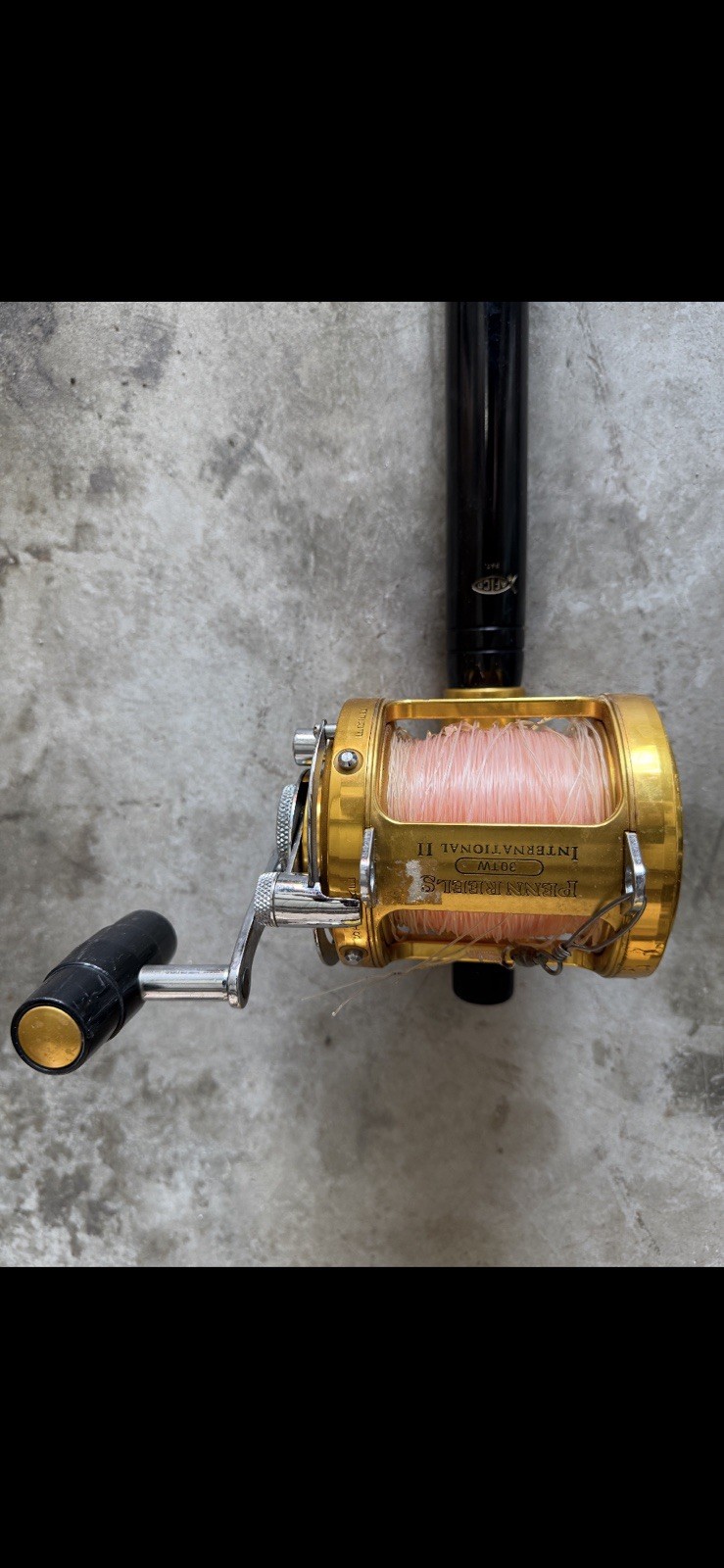 Penn International II 30TW Single Speed Lever Drag Saltwater Reel