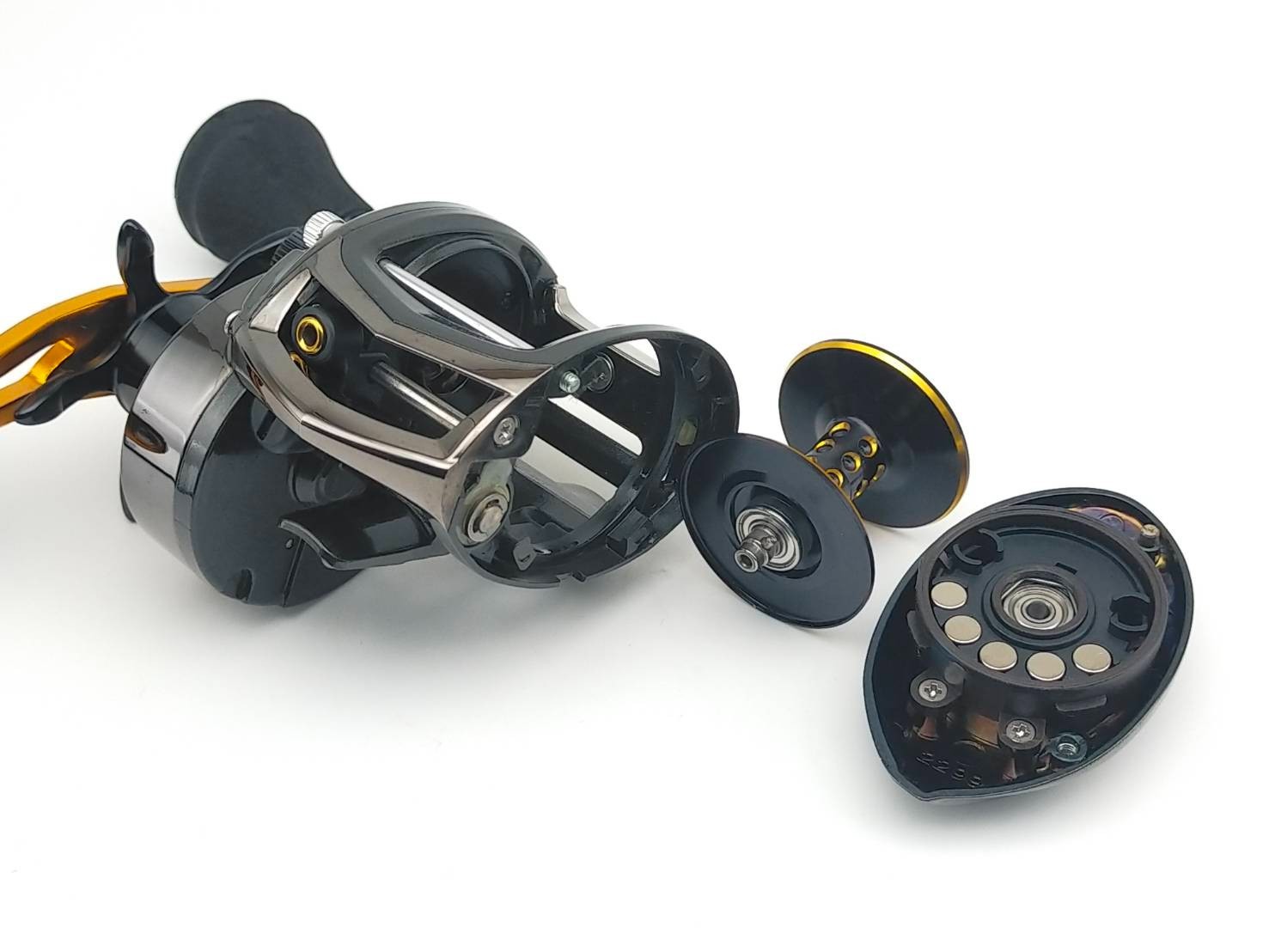 Abu Garcia Revo Big Shooter Compact Right Handle Used Bait Casting Reel F/S