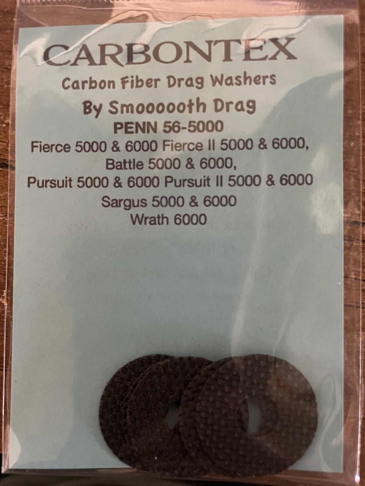 Carbontex Penn 56-5000 Pursuit ll 5000, 6000, Sargus 5000, 6000 Drag Kit