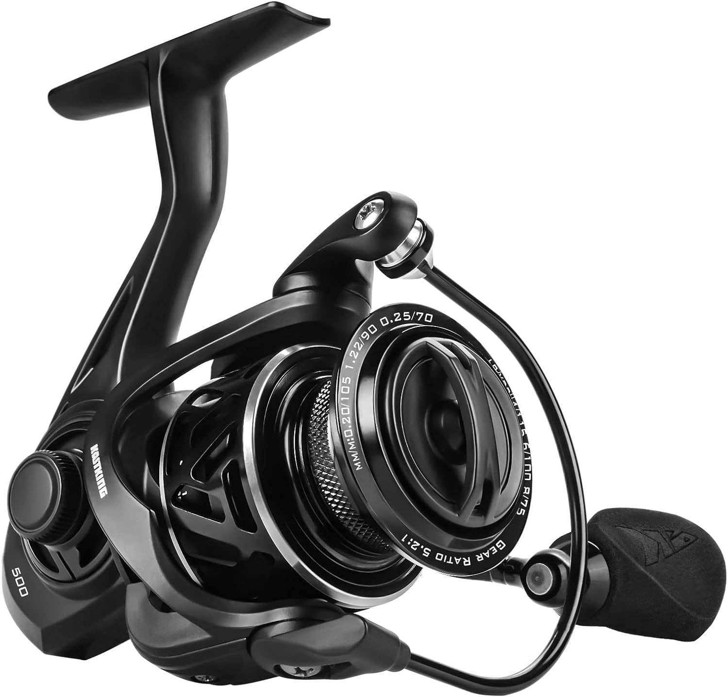 Zephyr Spinning Reels – 7 1/6 1 BB – Carbon Fiber Drag – Stainless Steel Shaft