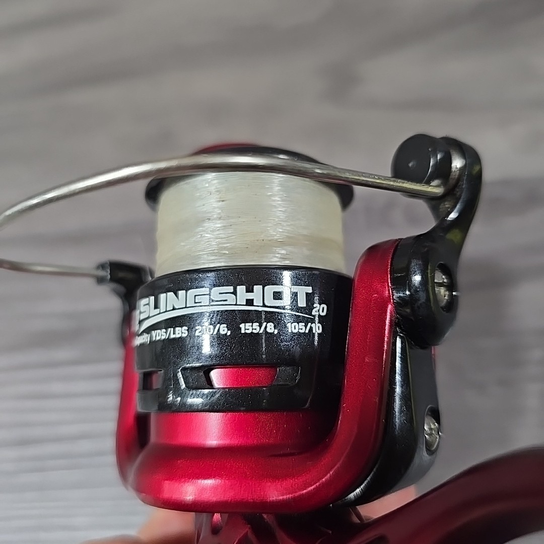 ZEBCO 20 SLINGSHOT SLSP20-GWG7 SPINNING REEL RETRO VINTAGE COLLECTIBLE