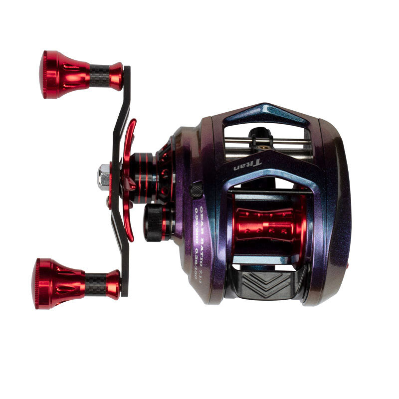 Titan Jigging Reel Saltwater Baitcasting Reel 7.1:1 Righ Left Hand Carbon Metal