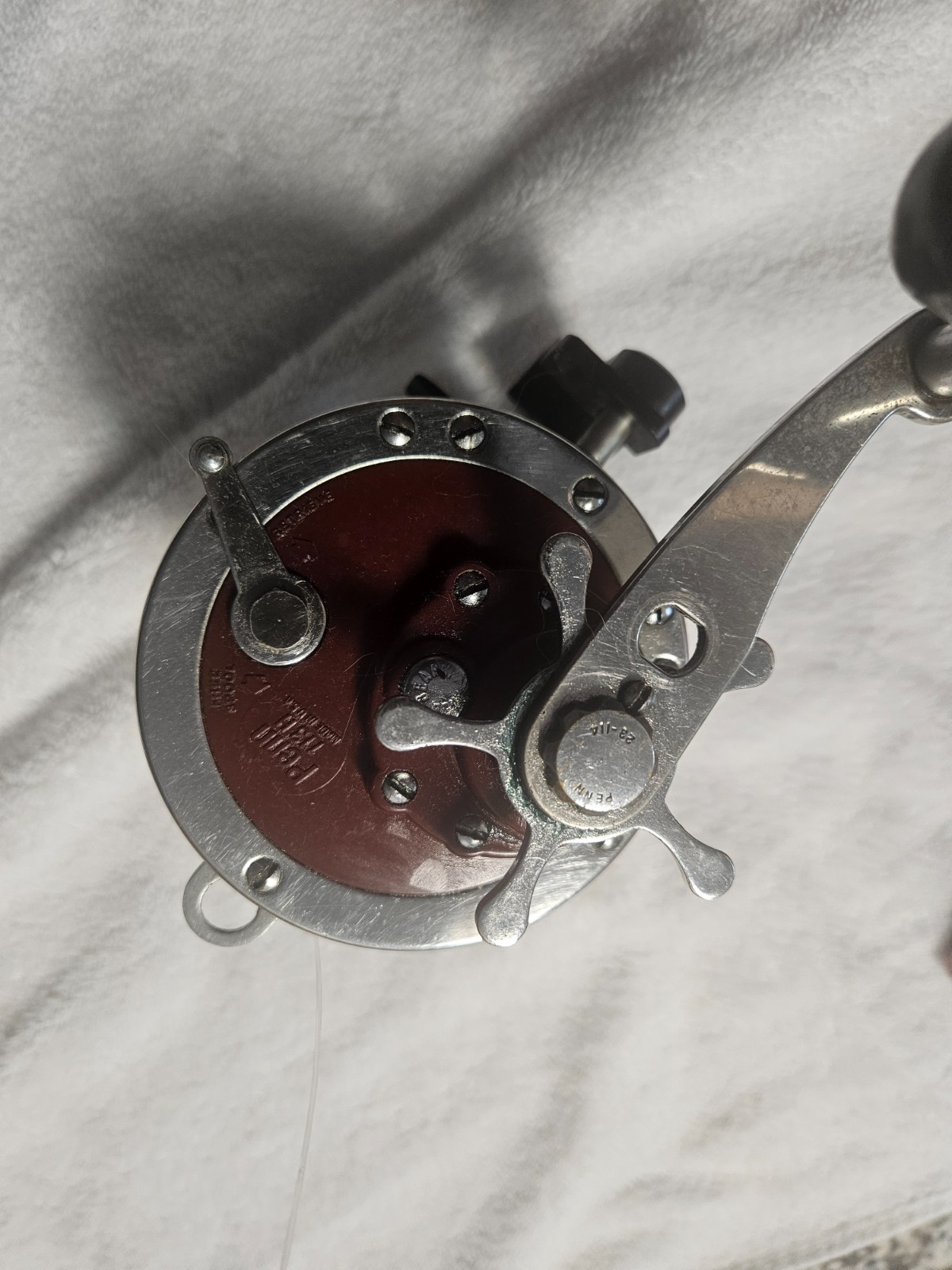 Penn Tiburon frame 113HLW wide Senator saltwater conventional reel 113 HLW 4/0