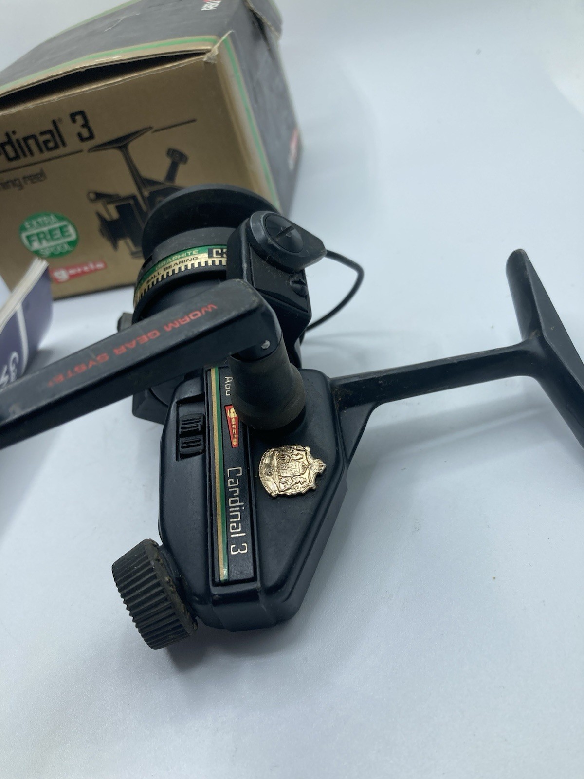 Vintage Abu Garcia Cardinal 3 C3 Fishing Reel. W/ Box Nice Condition