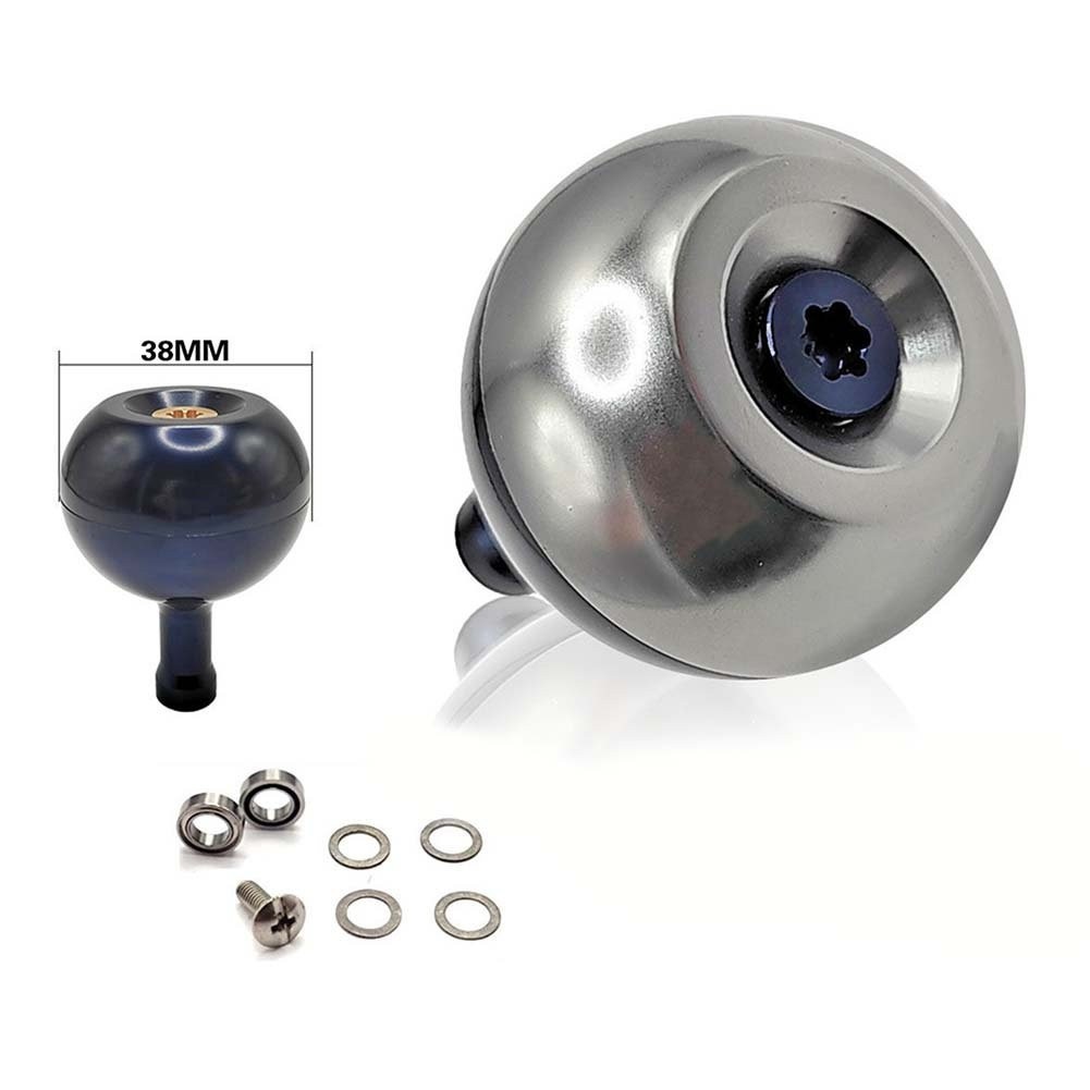 38MM Fishing Reel Knob Aluminum Alloy for DAIWA CERTATE AIRITY LUVIAS EMERALDAS