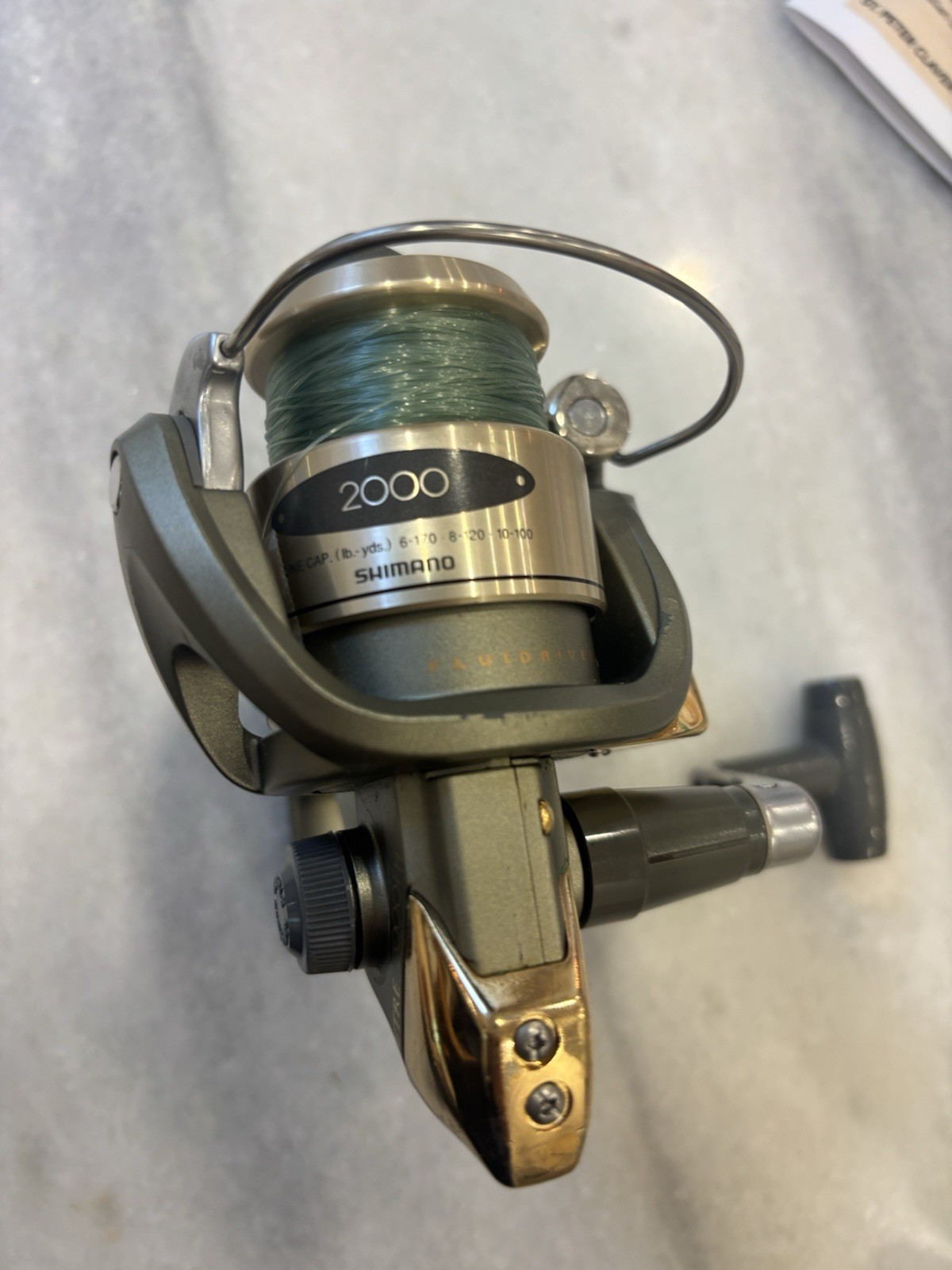 Shimano Symetre 2000FH Spinning Fishing Reel Right/Left Retrieve Fluidrive