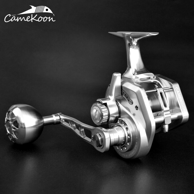 CAMEKOON Underhead Saltwater Lever Drag Multiplier Trolling Reel for Sea Fishing