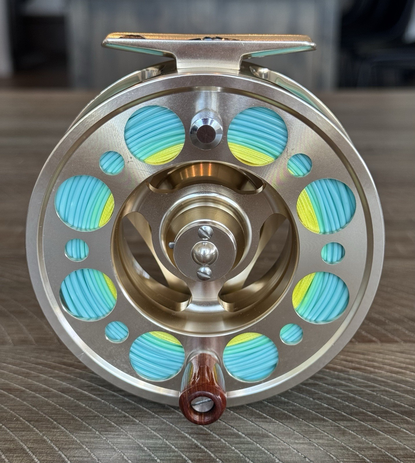 Unused Pflueger Summit 1690 9/10 wt Fly Reel w/New Rio Fly Line (not Sage/Orvis)