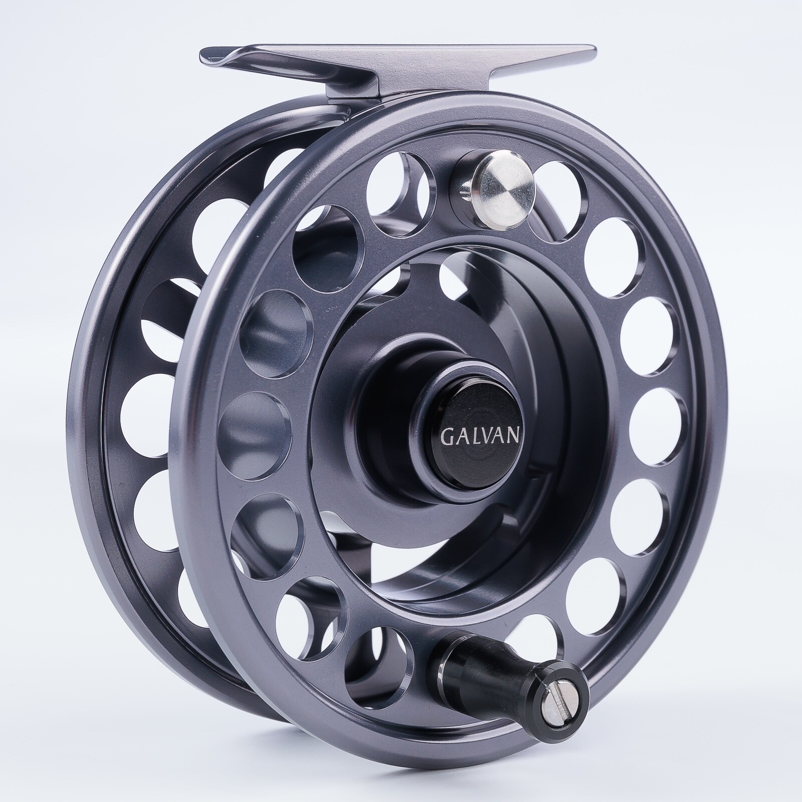 Galvan Rush Light R6 Fly Reel – Gunmetal – Free Fly Line – Free Fast Shipping