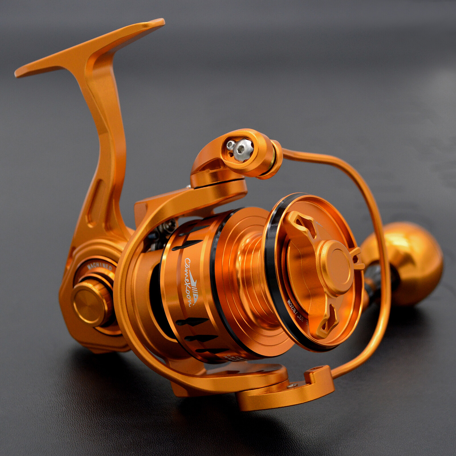 CAMEKOON Saltwater Shore Spinning Fishing Reel Aluminum Body and Rotor 33LB Drag